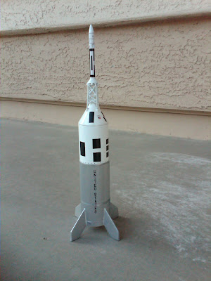 Semroc Flying Model Rocket Kit Little Joe II KS-3 