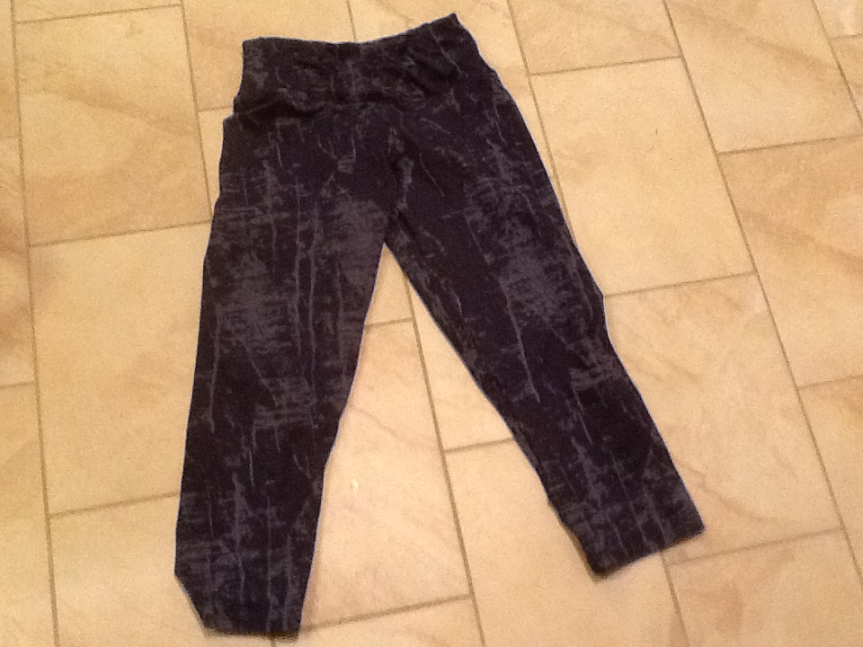 On Aunt Mildred's Porch: A New Pair of Leggings and Something Else Is New