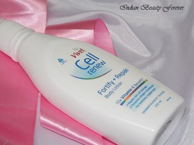 Vivel Cell Renew Body Lotion Fortify + Repair Review