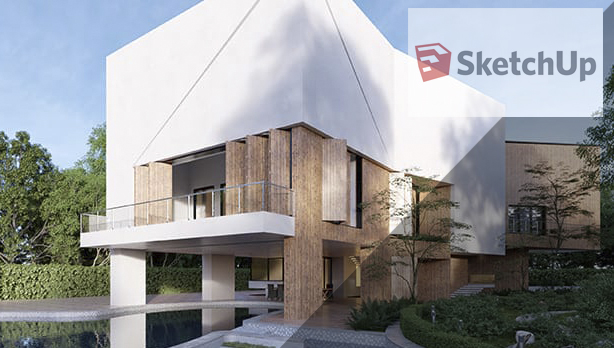 sketchup-vray maquete-sketchup-vray