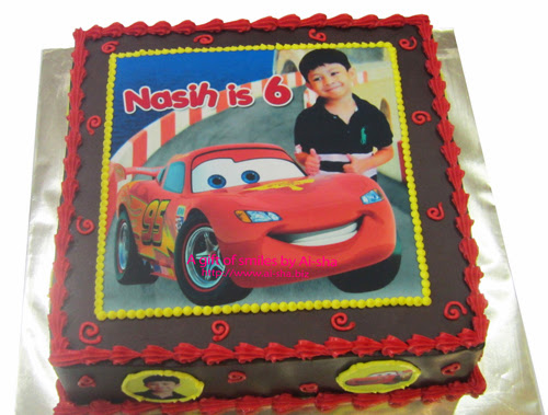 Birthday Cake Edible Image Disney Car