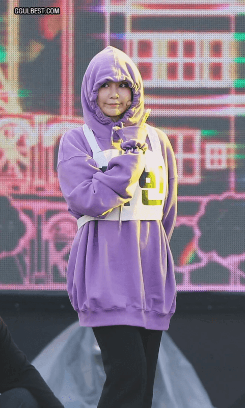 꽁꽁 싸맨 모모랜드 혜빈 리허설