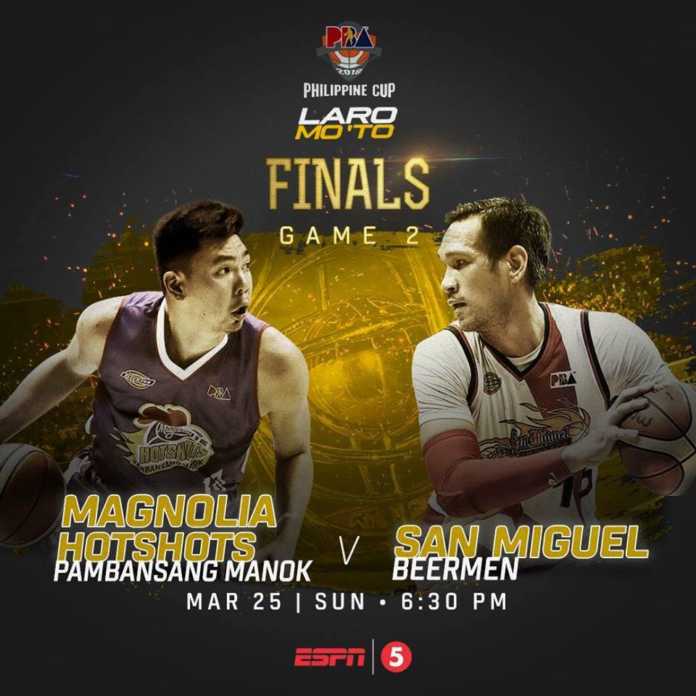 MAGNOLIA VS SAN MIGUEL (GAME 2) 25 MAR 2018 FINALS PBA RECAP