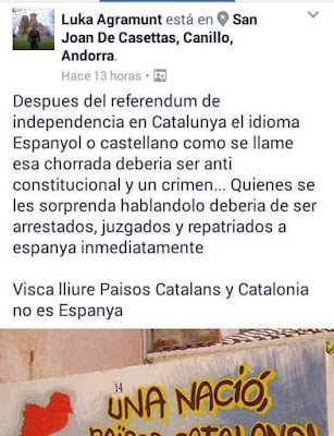 Lo espacat es una mescla de español o castellá y catalá Lo espacat es una mescla de español o castellá y catalá