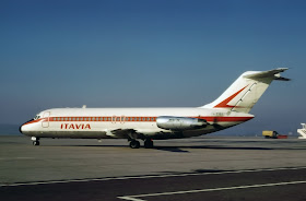 The Itavia Airlines DC9 that crashed off Ustica