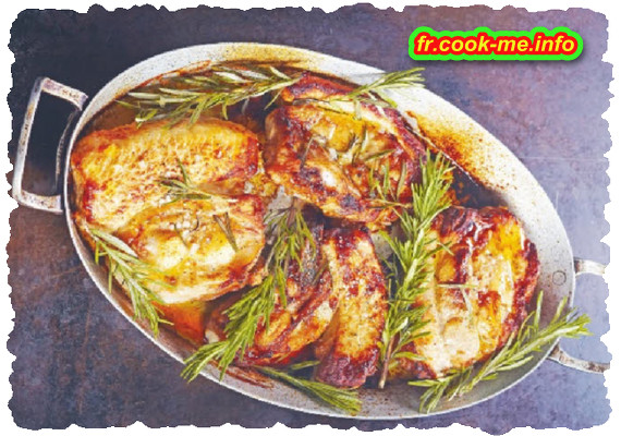 Tendrons de veau marinés et grillés au romarin Tendrons de veau marinés et grillés au romarin