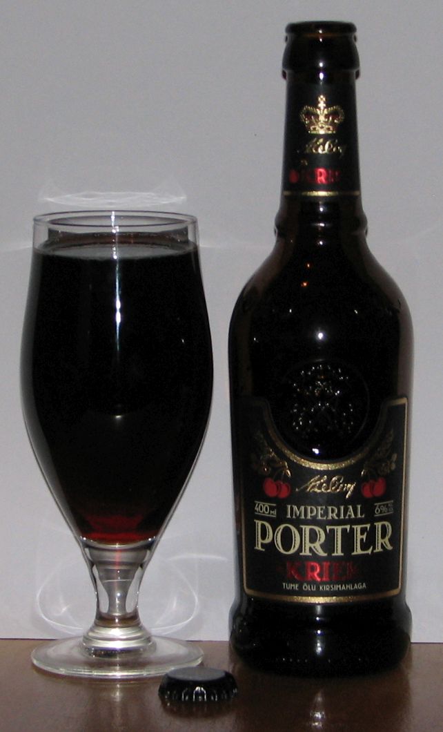 Õlle blogi Imperial Porter "Kriek" (A Le Coq)