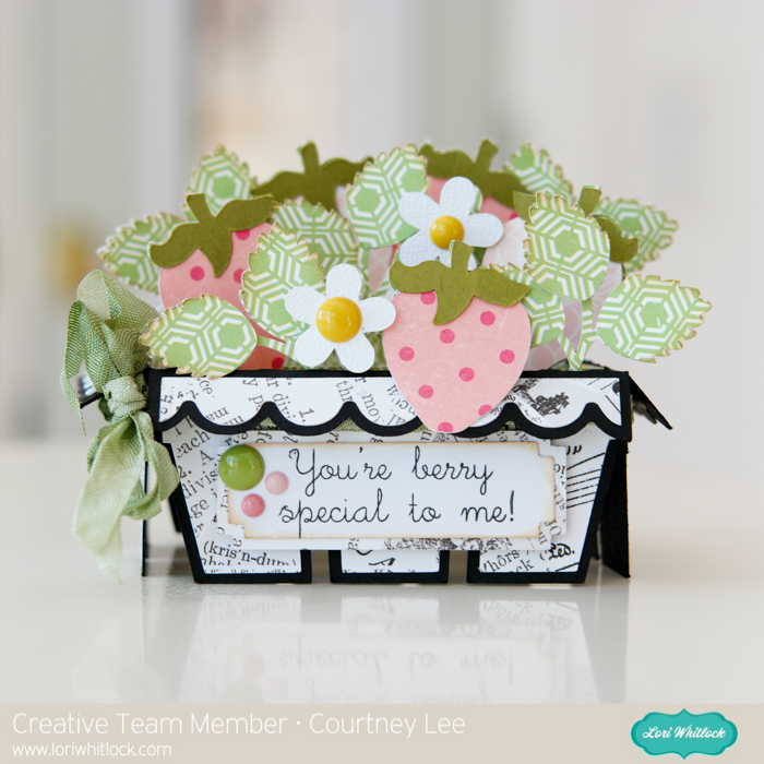 Strawberry Box Card with Courtney