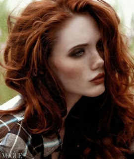 Gorgeous redhead with freckles | Just a pretty face