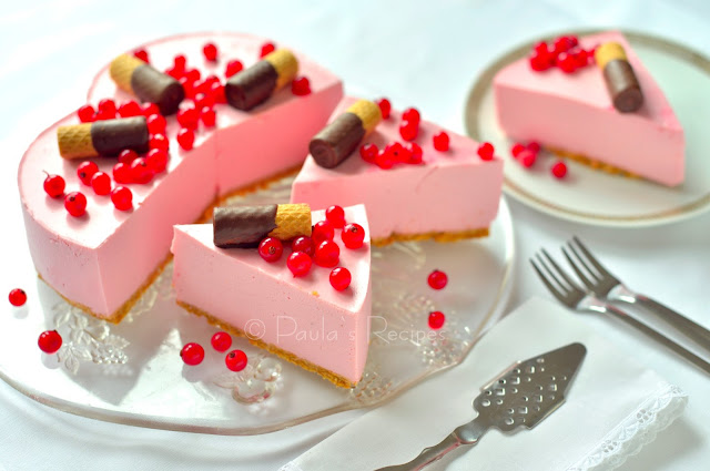 Paula's Recipes: Feine Johannisbeer-Quark-Torte Paula's Recipes: Feine Johannisbeer-Quark-Torte