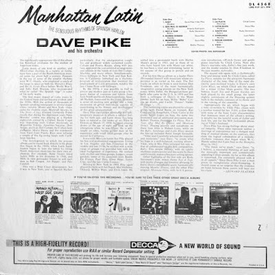 Dave Pike - Manhattan Latin (1964 2004 USA)