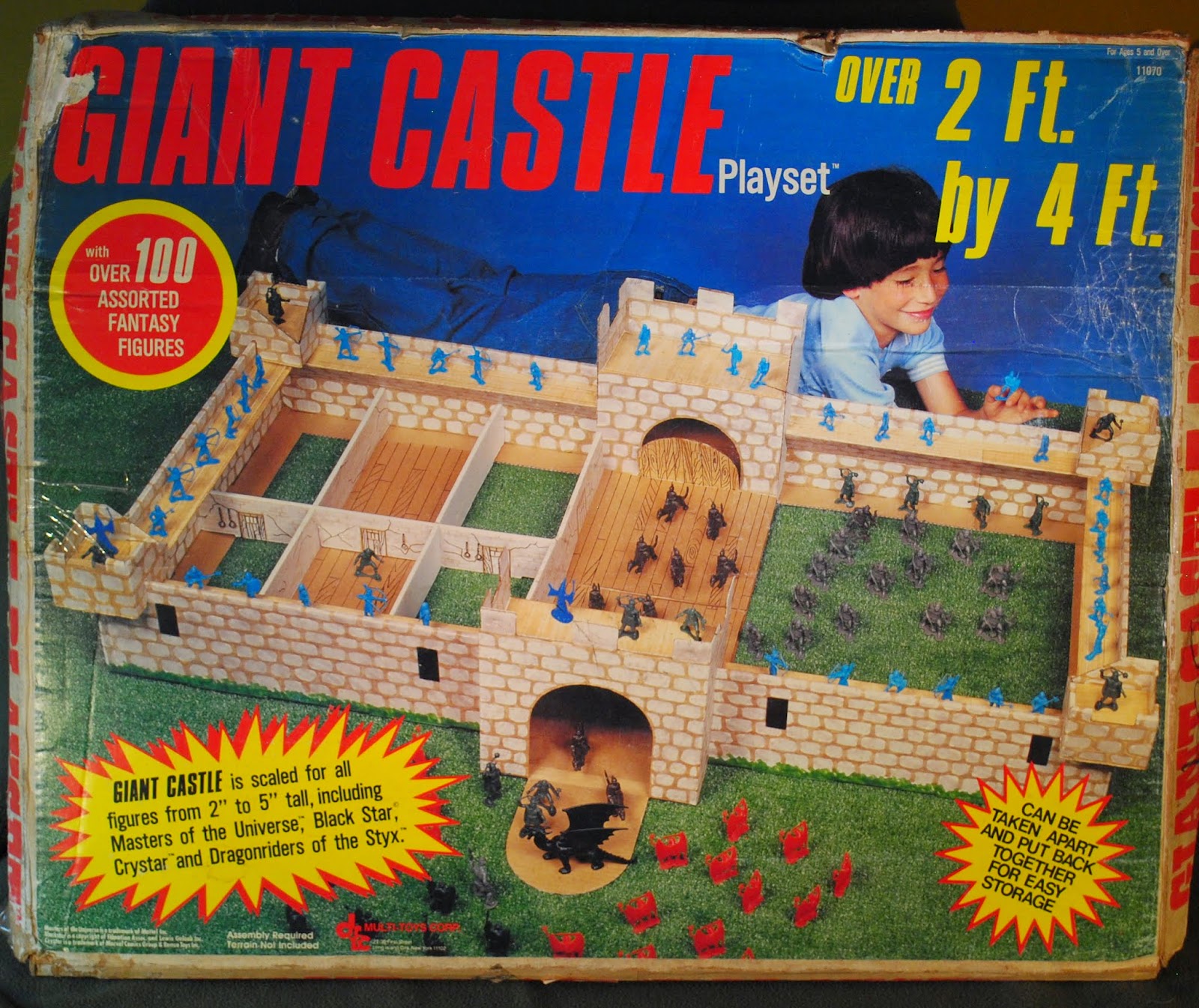 Fantasy Toy Soldiers 23 1980s Fantasy Playsets Ranked by Rarity