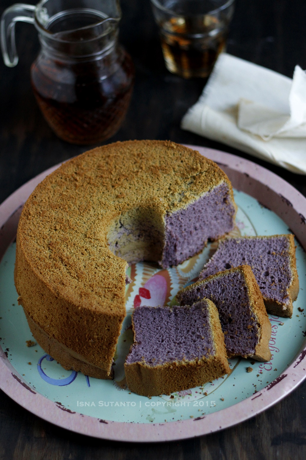 CobaCoba Yuk&hellip;.. CHIFFON CAKE UBI UNGU