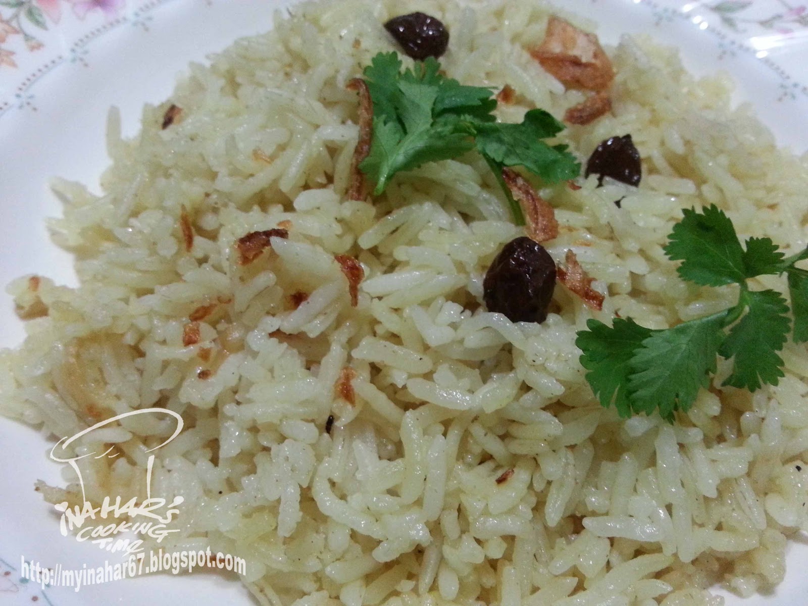 INAHAR'S COOKING TIME! CUMIN RICE ARABIC STYLE!
