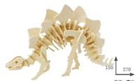 Fun Wood Project- 3D Stegosaurus