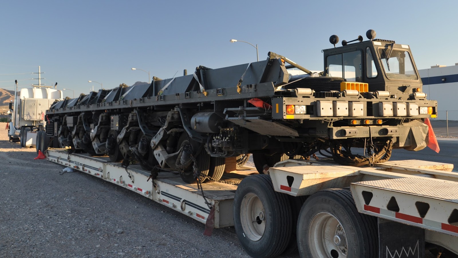 Just A Car Guy what is this thing? Found outside Nellis AFB, so I