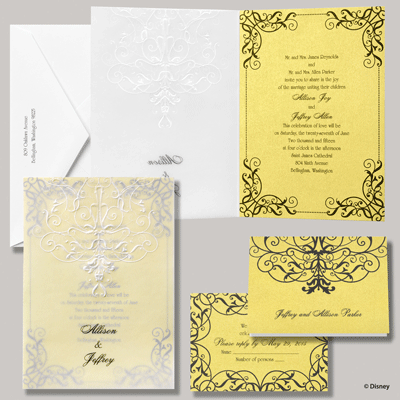 Occasions to Blog: Disney Wedding Invitations from Occasions In Print