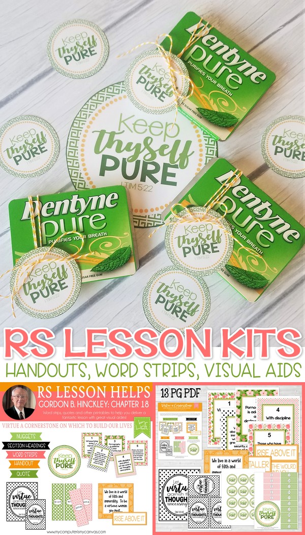 Printable RS Lesson Kit + Handouts Lesson 18! My Computer is My Canvas
