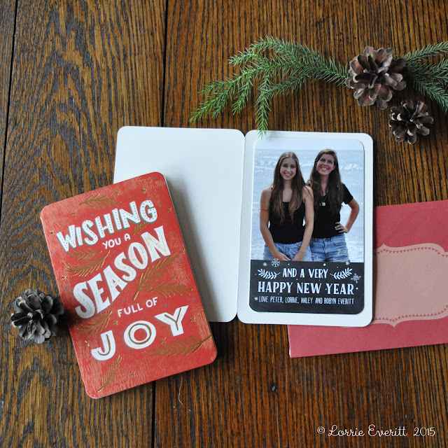 personalize holiday cards and gifts with photos | Lorrie Everitt Studio
