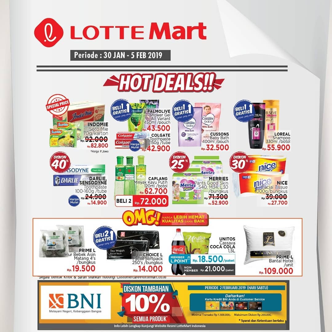 #LotteMart - #Promo #Katalog Weekend Periode 30 Jan - 05 Feb 2019