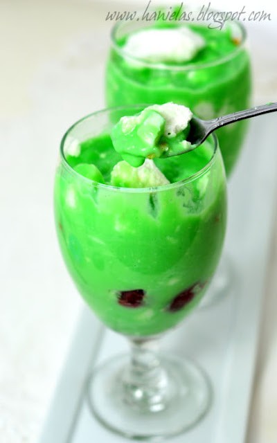 St. Patrick's Vanilla Pudding with Meringue Clouds