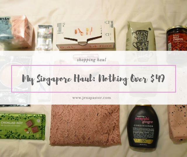 My Singapore Haul: Nothing Over $49 shopping haul singapore