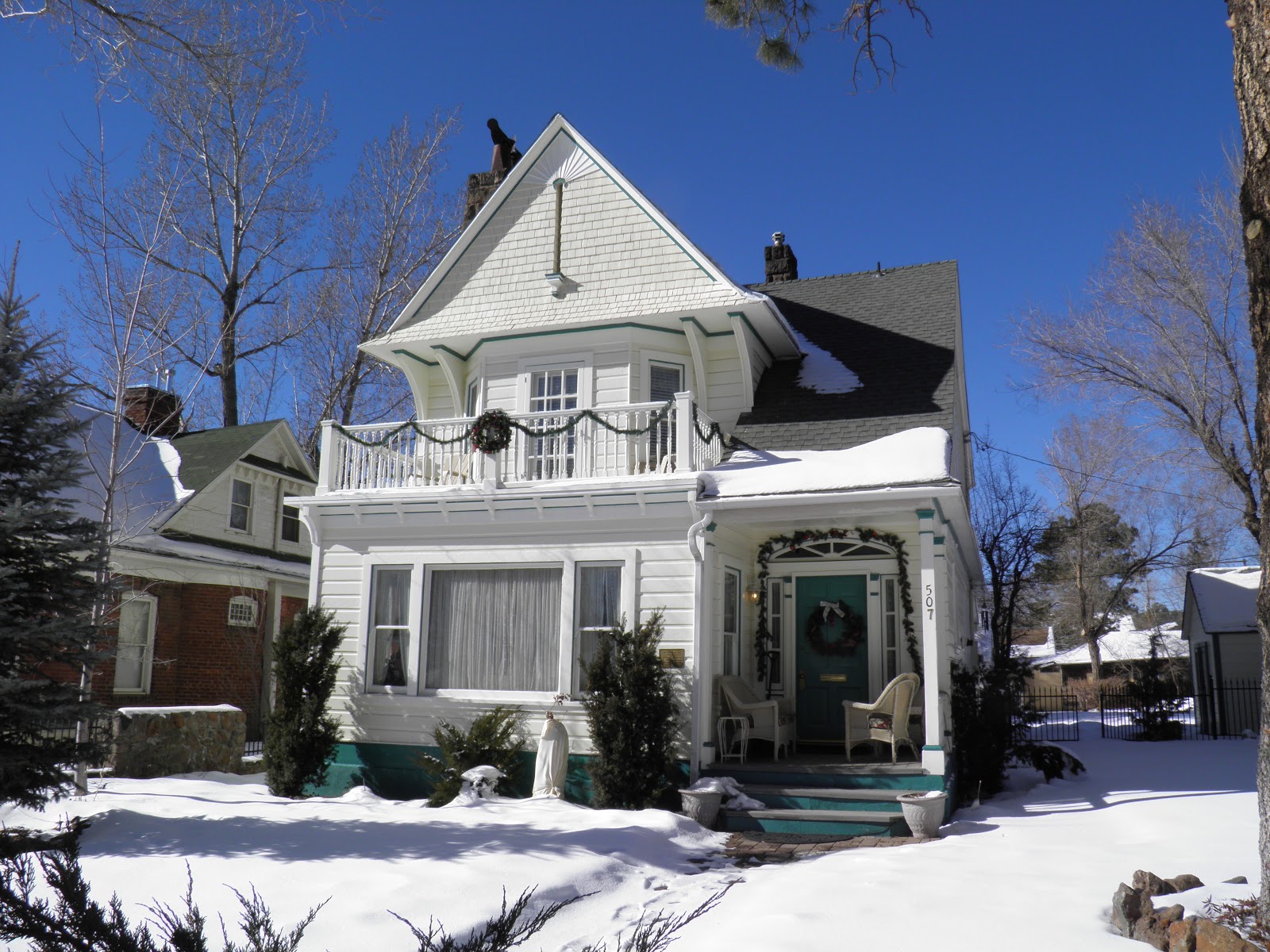 walking flagstaff flagstaff after christmas views