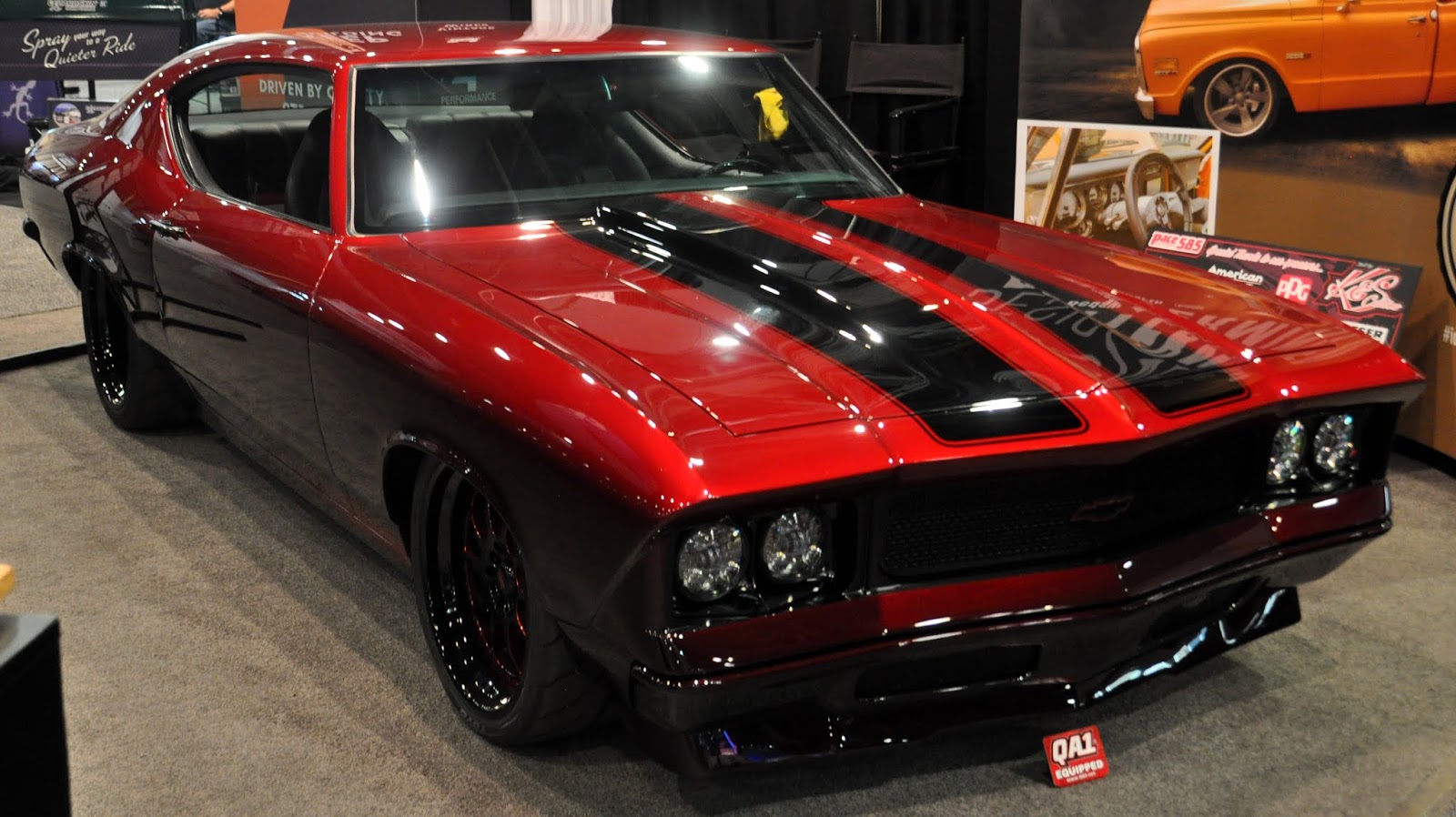 Just A Car Guy very few people paint a car with a fade nowadays, but