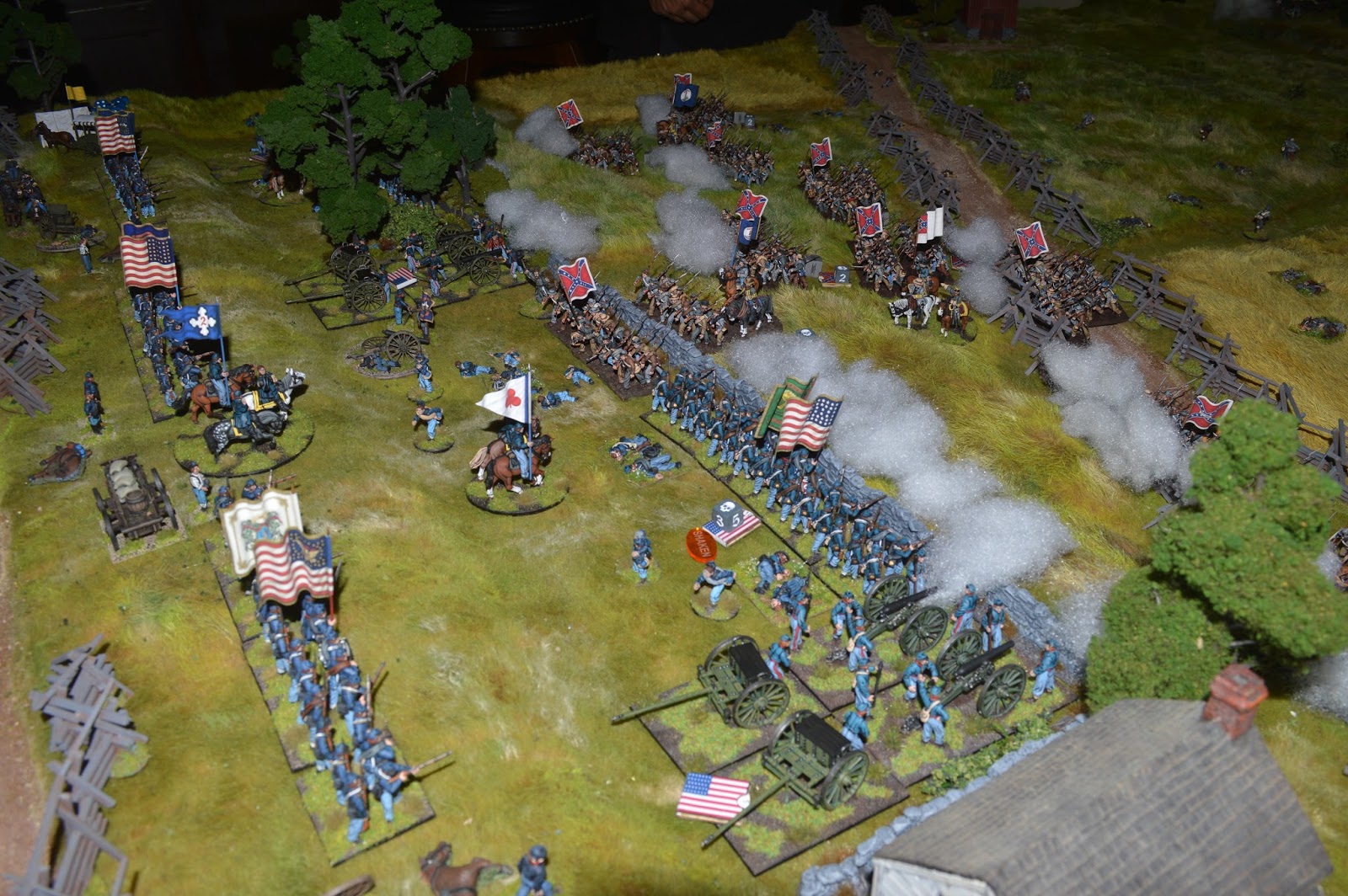 Jay's Wargaming Madness ACW Pickett's Charge AAR