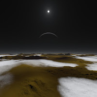 Artist's Impression of the Surface of Pluto