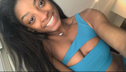 Simone biles tits