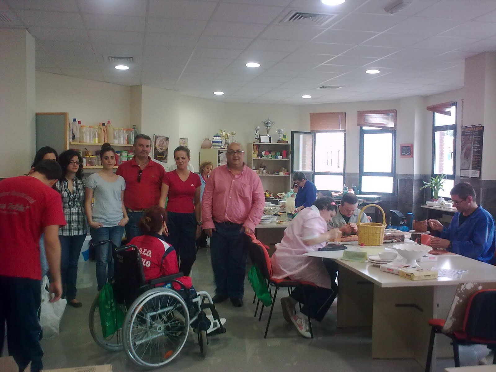 ACCEDE, ASOCIACION COMARCAL DE PERSONAS CON DISCAPACIDAD VISITA DE ACCEDE, ASOCIACION COMARCAL DE PERSONAS CON DISCAPACIDAD VISITA DE
