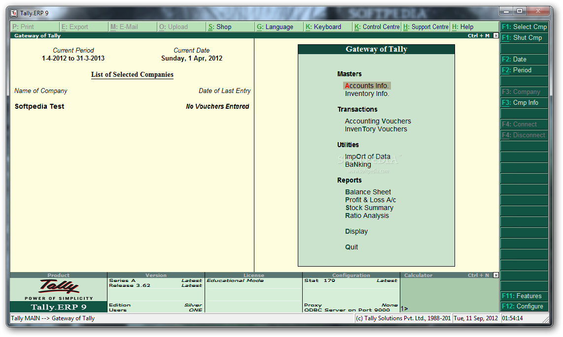 COMPUTER WORLD Tally ERP9 full version
