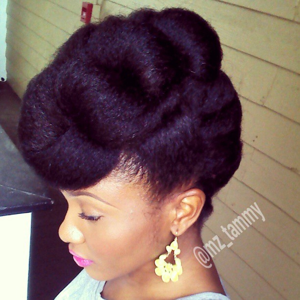 coiffure cheveux naturels