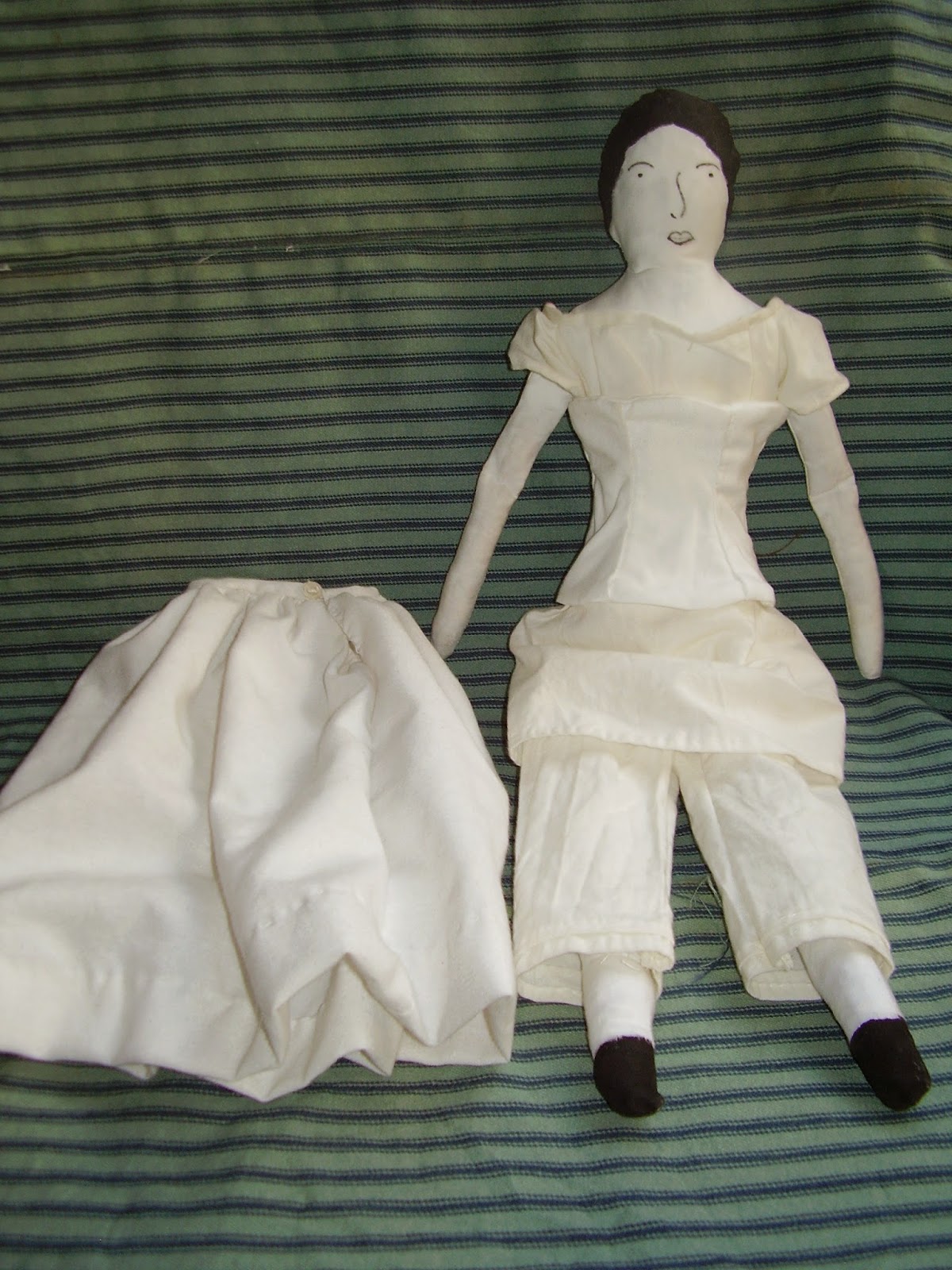 Pattern Review HMP400, Historic Moments Cloth Doll Pattern Beth's