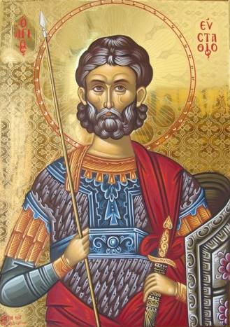 Αποτέλεσμα εικόνας για Ο Άγιος Ευστάθιος ο Μεγαλομάρτυς