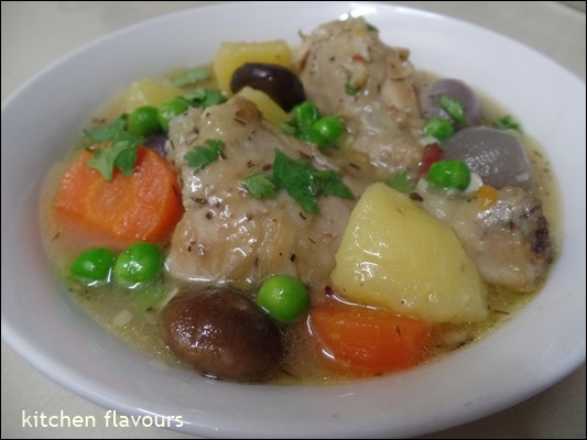 kitchen flavours: Chicken Jardinieri