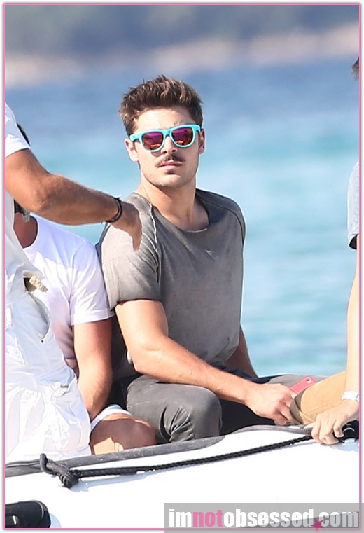 Zac Efron Hits The Water In St. Tropez Celebrity News