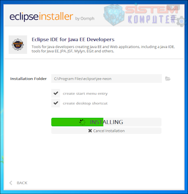 Tutorial Instal Eclipse di Windows