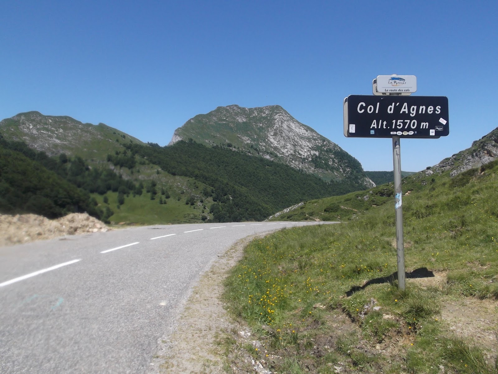 1001 PUERTOS: COL D'AGNES (por Aulus-les-Bains)