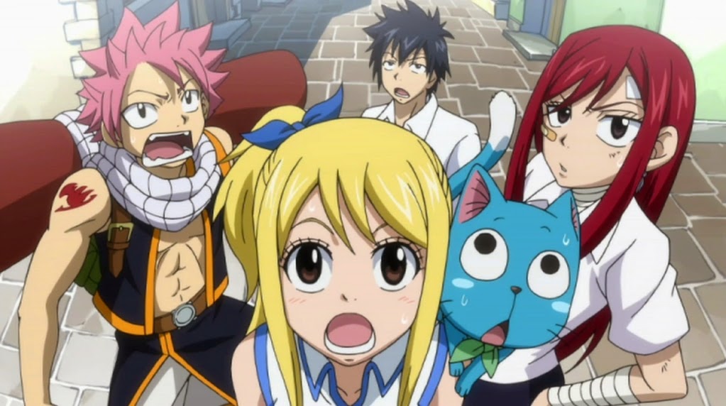 حصريا جميع حلقات الانمي Fairy Tail مشاهدة مباشرة نقطة التطوير