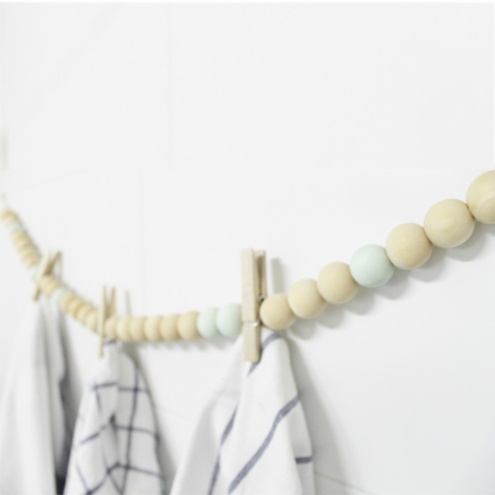 6 diy de diseño escandinavo con bolas de madera