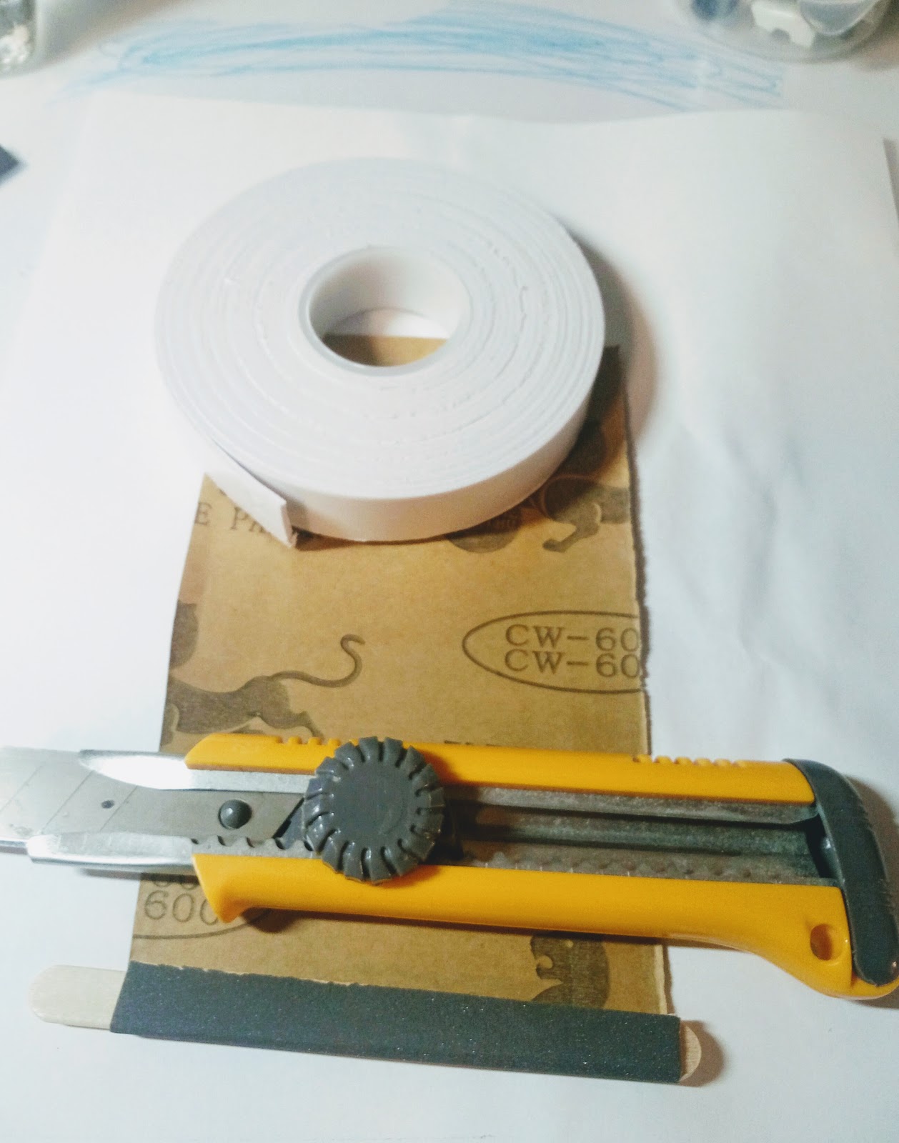 Gunpla For Fun How To Cheap DIY Padded Sanding Sticks