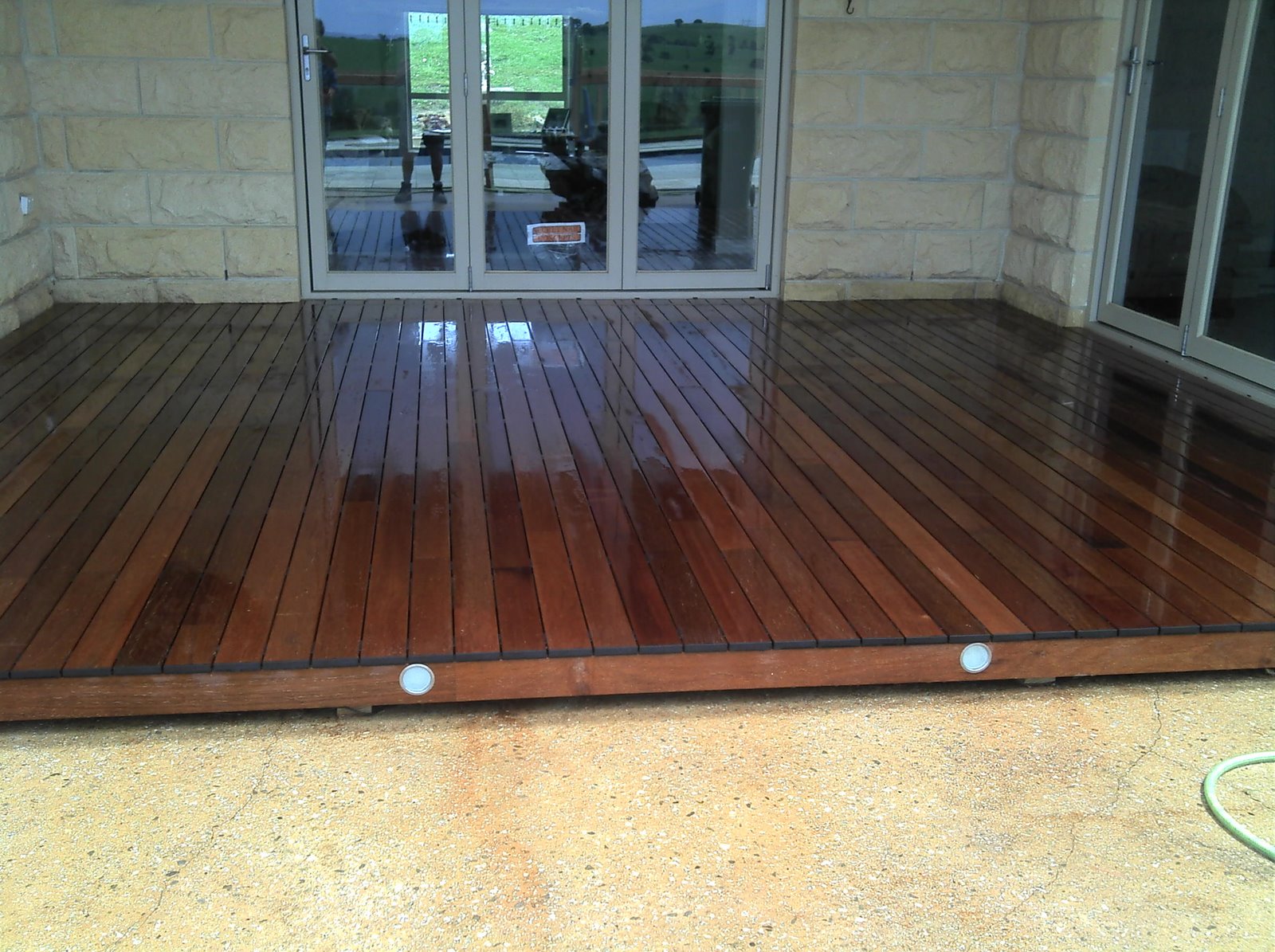 Secret nail decking Secret nail deck