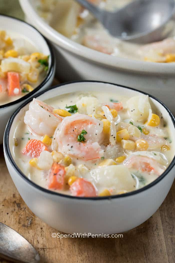 Creamy Seafood Chowder Soup