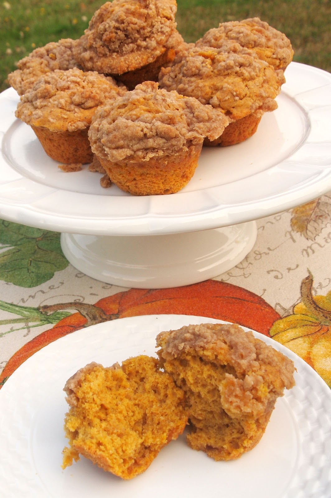 The Alchemist Pumpkin Muffins with Streusel Topping