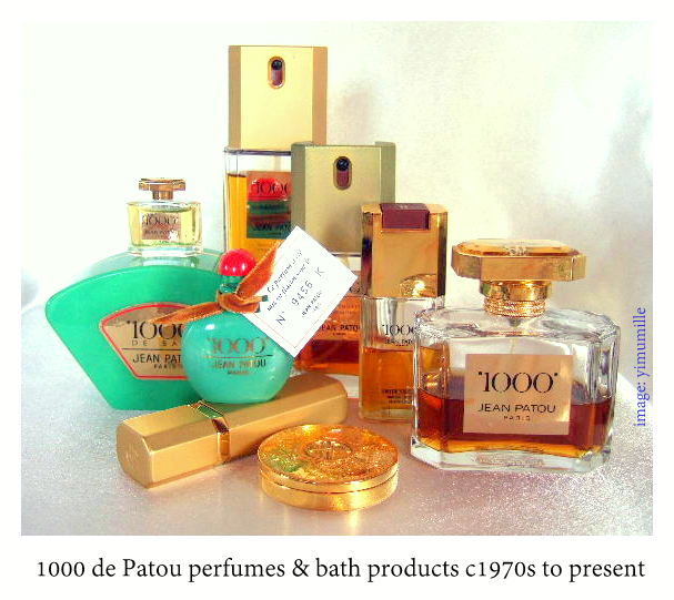 Jean Patou Perfumes: 1000 by Jean Patou c1972