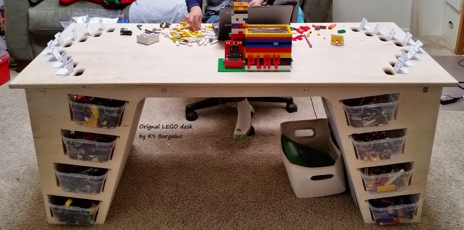 lego table and desk