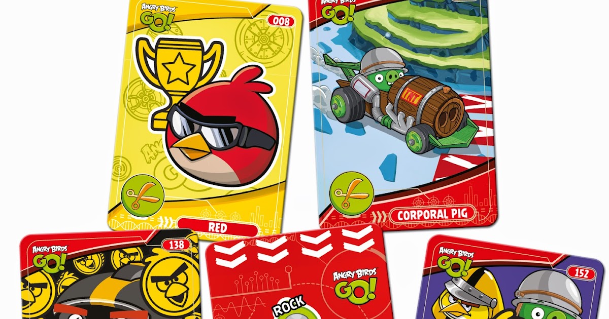 El Blog de Laurita.: LAS TRADING CARDS DE ANGRY BIRDS GO!, GRATIS EN