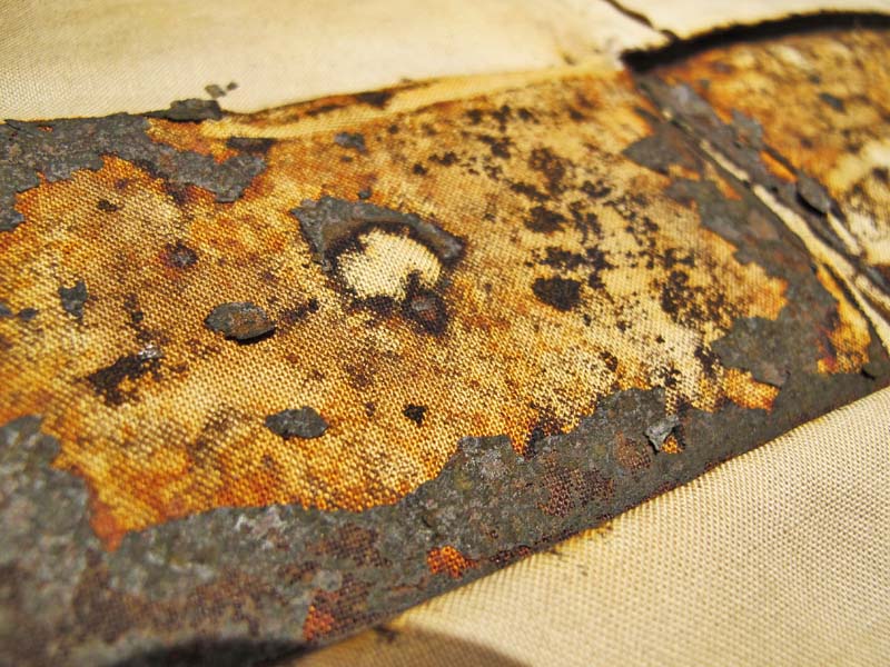 Rust Dripping Textiles Jennifer Coyne Qudeen: December 2011